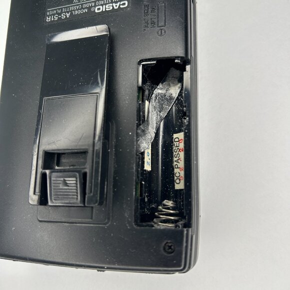 CASIO AS-51R VTG Walkman Stereo AM/FM Radio Portable Cassette Player - Picture 3 of 10